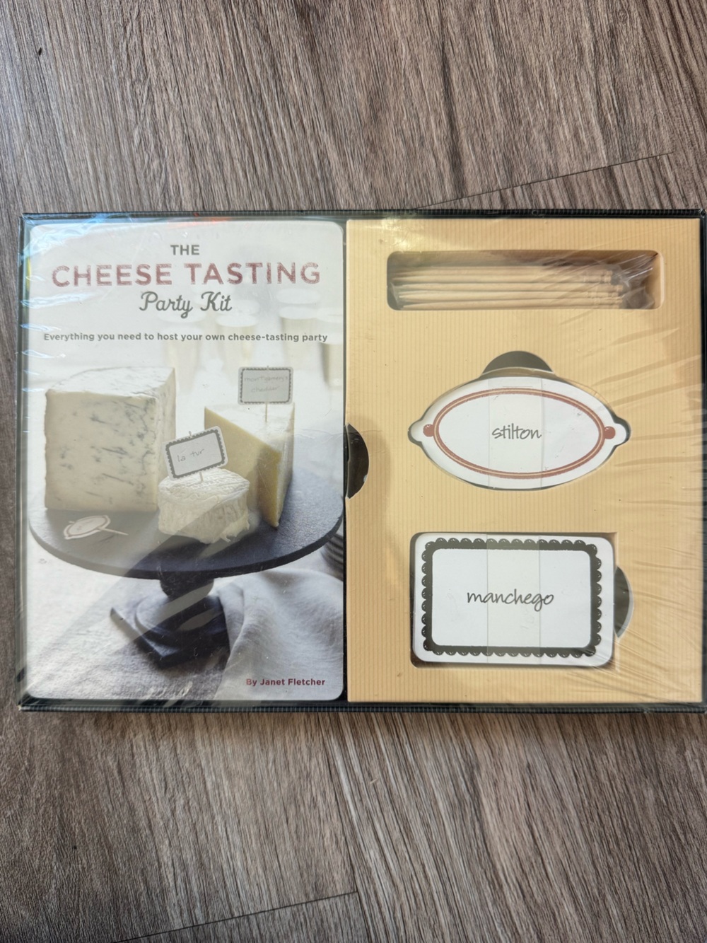 The Cheese Tasting Party Kit Janet Fletcher Chronicle Books NIP